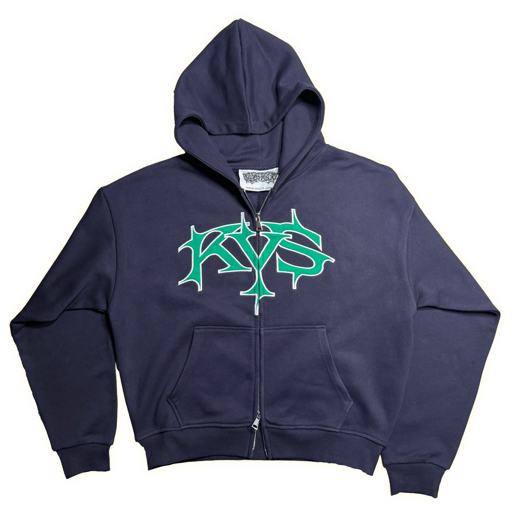 Green parody zip up