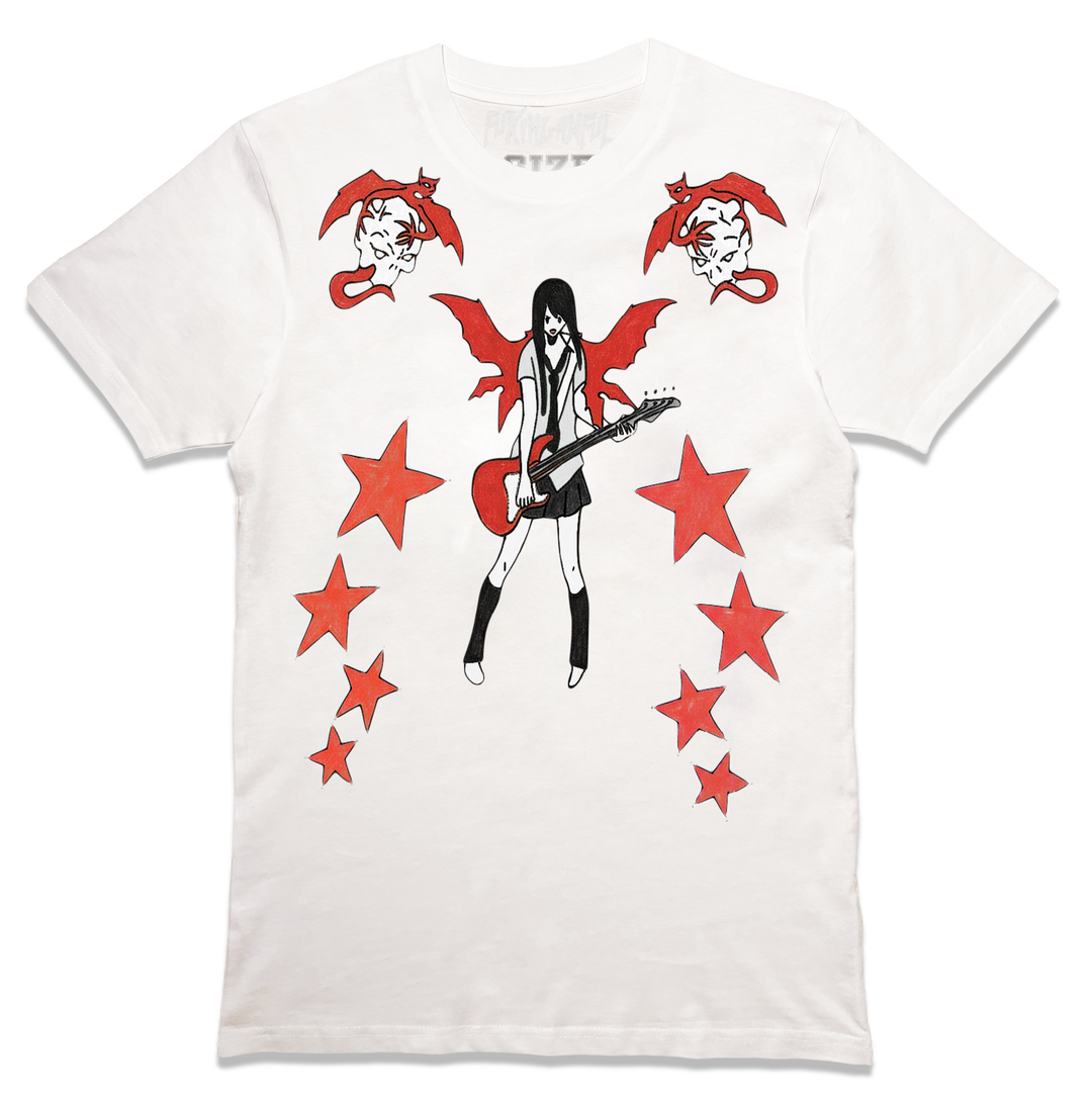 Blood Rockout Girl T