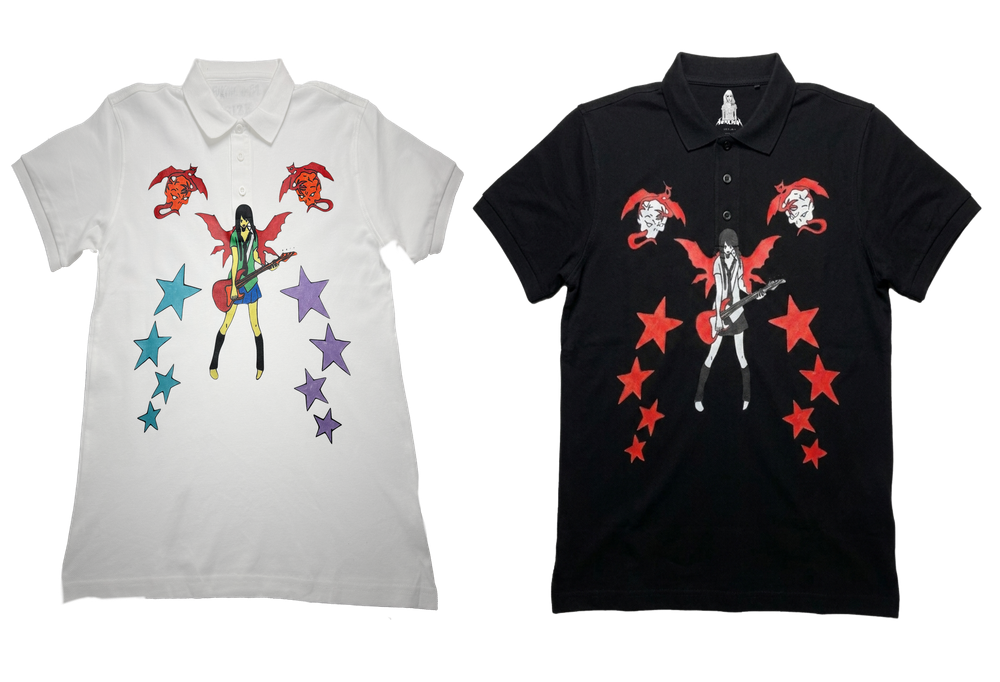 Rockout girl Polo (BOTH COLORWAYS)