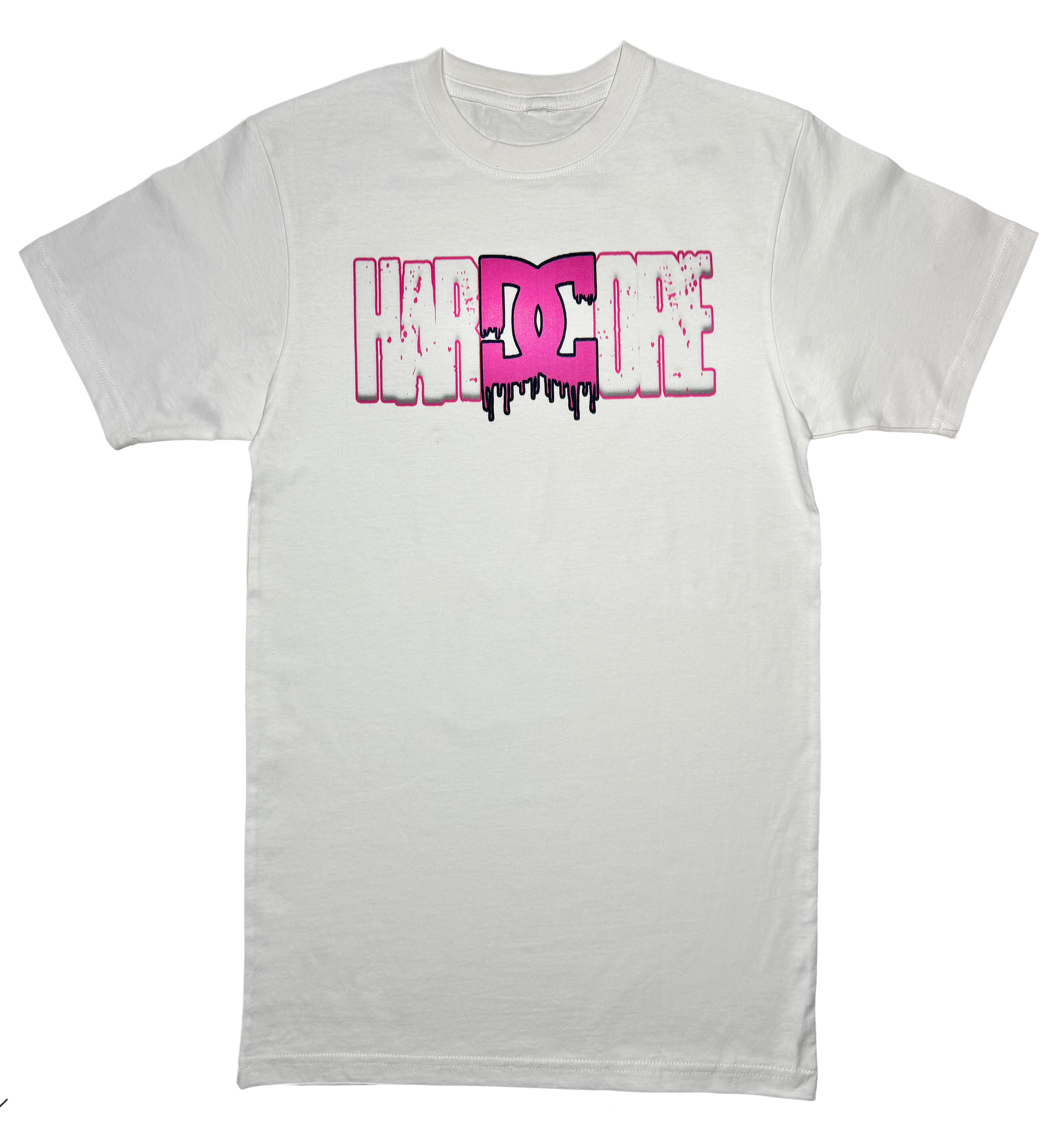 Hardcore t shirt pink
