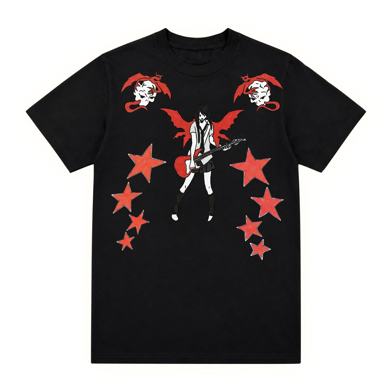 Blood Rockout Girl T