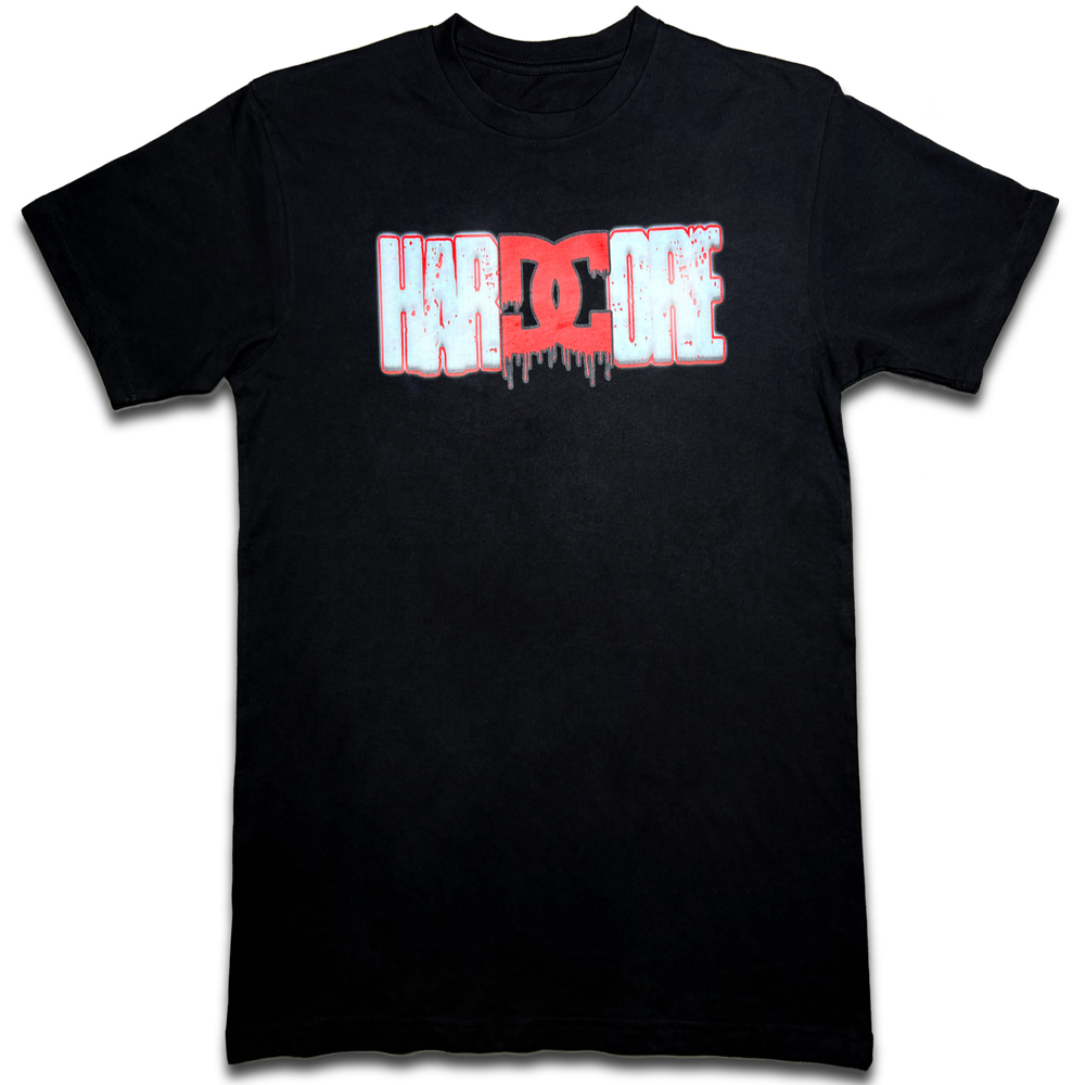 Hardcore t shirt red